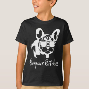 Bulldog Bonjour Es T-Shirt