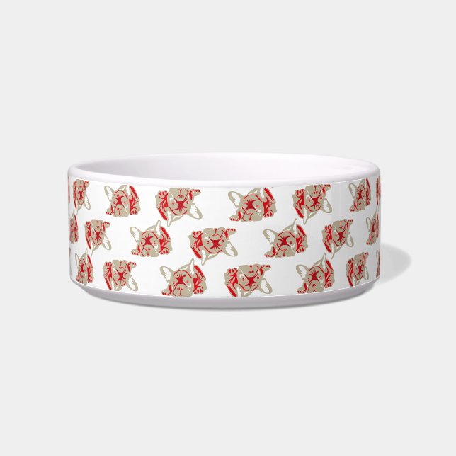 Bulldog Bowl Napf (Links)