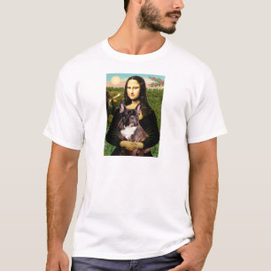 Bulldog (br10) - Mona Lisa T-Shirt