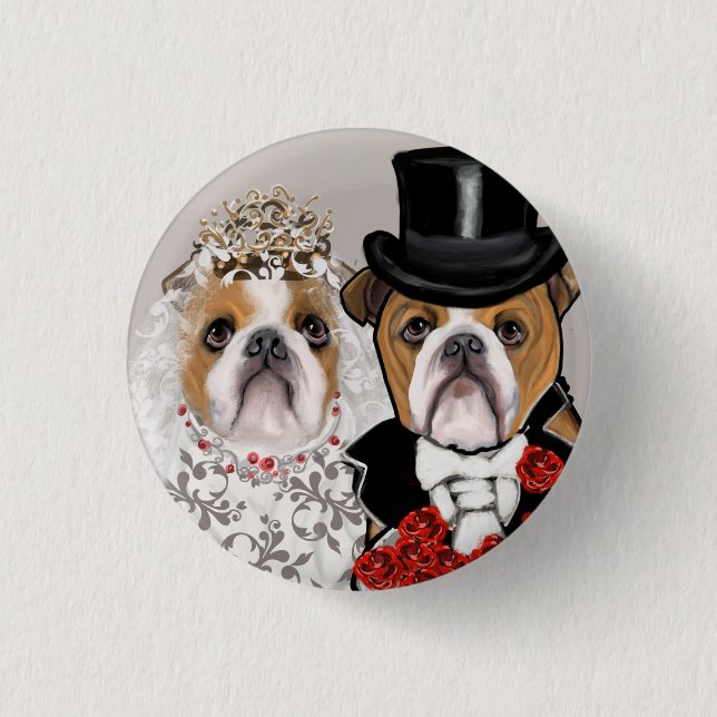 Bulldog Button (Vorderseite)