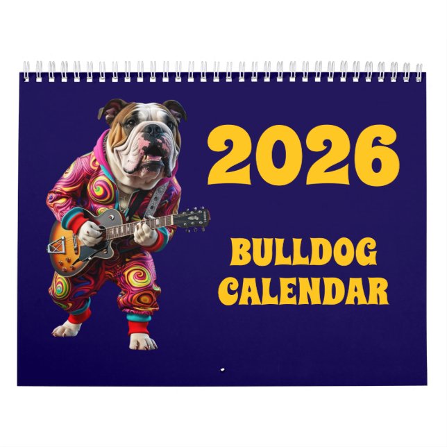 Bulldog Calendar Kalender (Titelbild)
