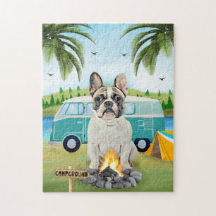 Bulldog-Camping Puzzle