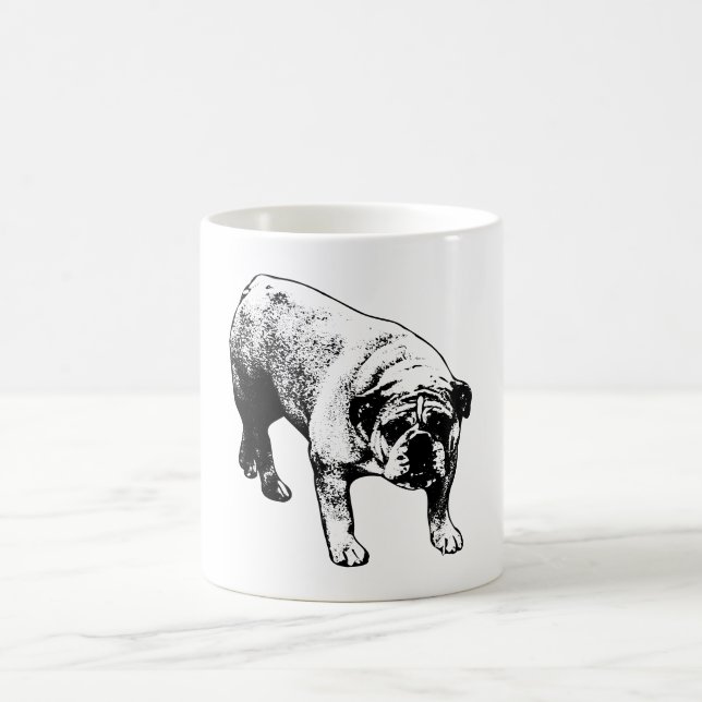 Bulldog Christmas Brew Kaffeetasse (Mittel)