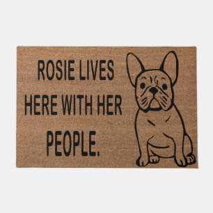 Bulldog Doormat, Bulldog Lover Begrüßungsmatte Fußmatte