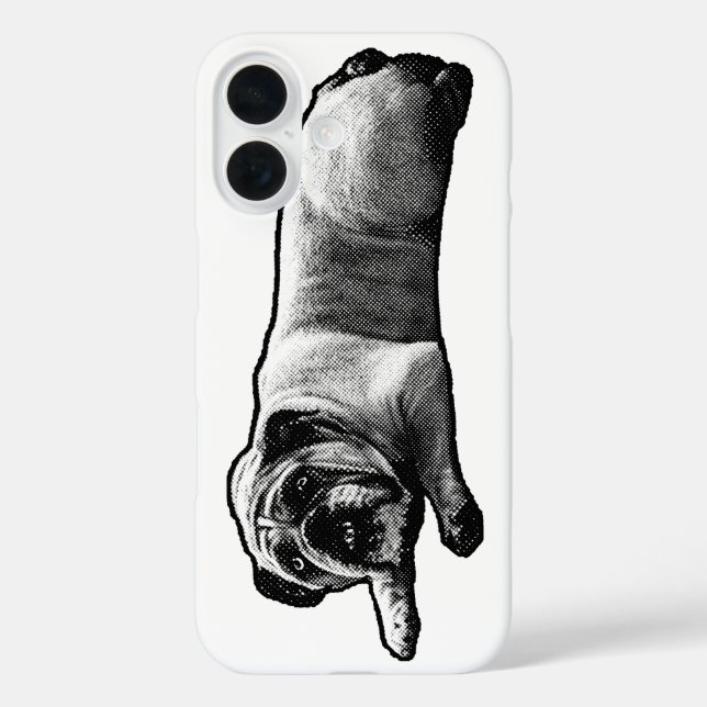 Bulldog Dot Guard Case-Mate iPhone Hülle (Rückseite)