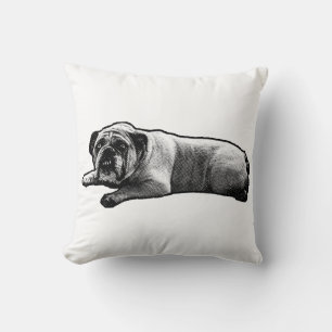 Bulldog Dream Corner Kissen