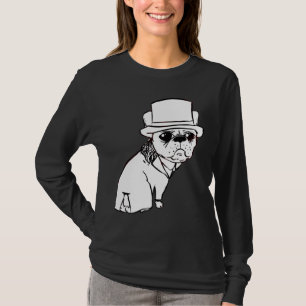 Bulldog-Duke-Kontur T-Shirt