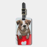 Bulldog-Eimer, Liebe rot 2