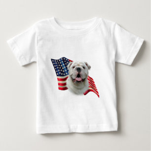 Bulldog-Fahne Baby T-shirt