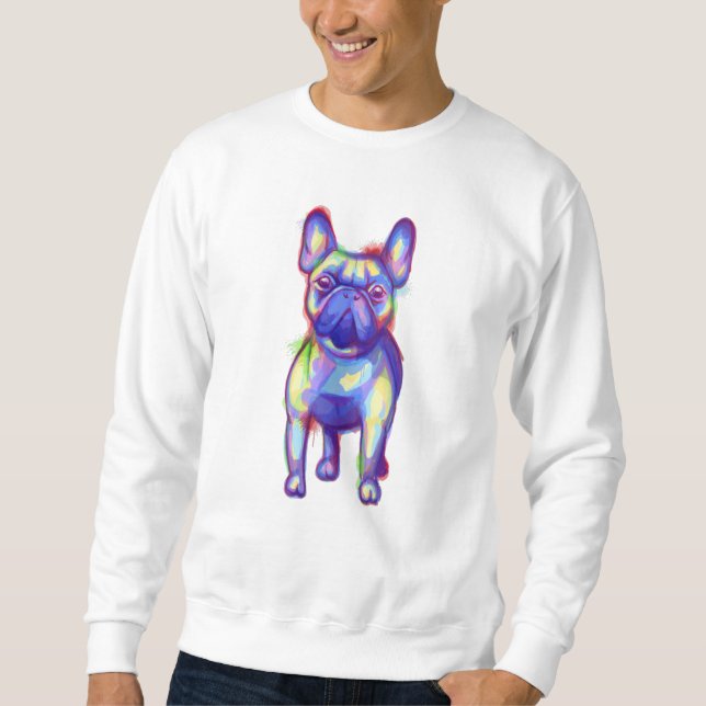 Bulldog-Farbe Sweatshirt (Vorderseite)