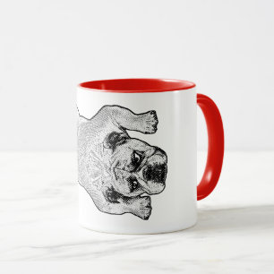 Bulldog Fauler Morgen-Mug Tasse