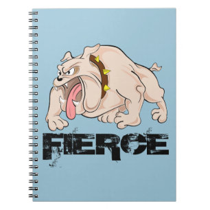 Bulldog Fierce Notizblock