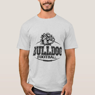 Bulldog-Football T-Shirt