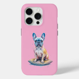Bulldog Francés Colorido y Artístico Case-Mate iPhone Hülle