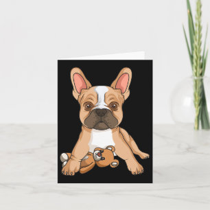 Bulldog Frenchie Liebe Niedlich Dog Mama Fun Girls Karte