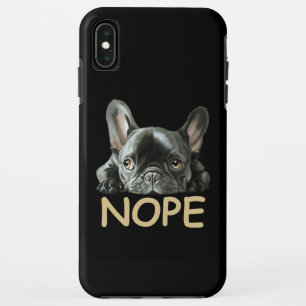 Bulldog Frenchie Nope Geschenke Case-Mate iPhone Hülle