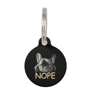 Bulldog Frenchie Nope Gifts Haustiermarke
