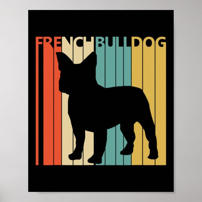 Bulldog Frenchie Poster (Vorne)