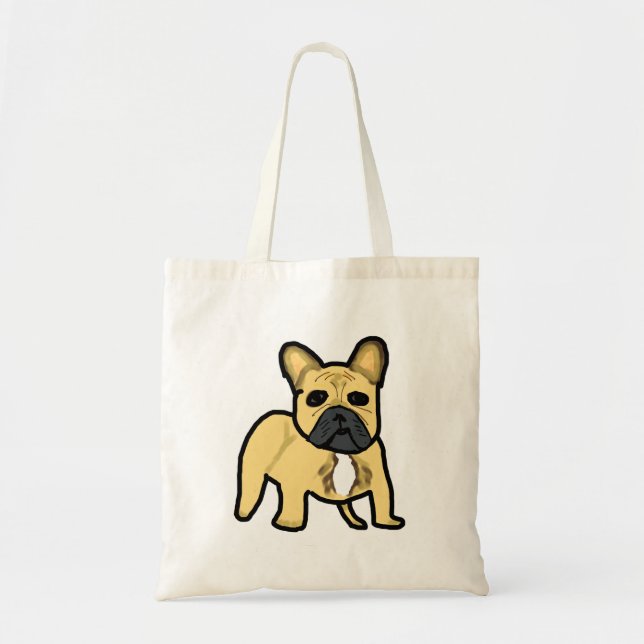 Bulldog Frenchie Tragetasche (Vorne)