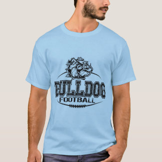 Bulldog-Fußball T-Shirt