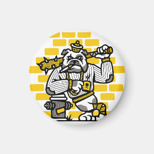 Bulldog-Gang Magnet