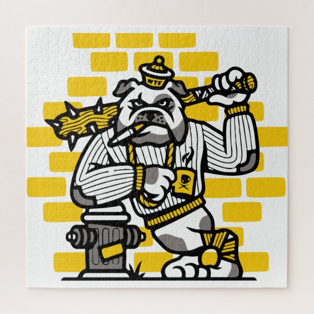 Bulldog Gang Puzzle (Vertikal)