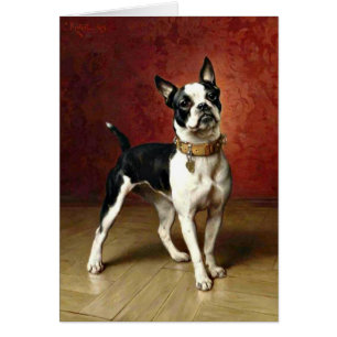 Bulldog - Gemälde von Carl Reichert