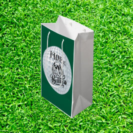 Bulldog Golf Mittlere Geschenktüte