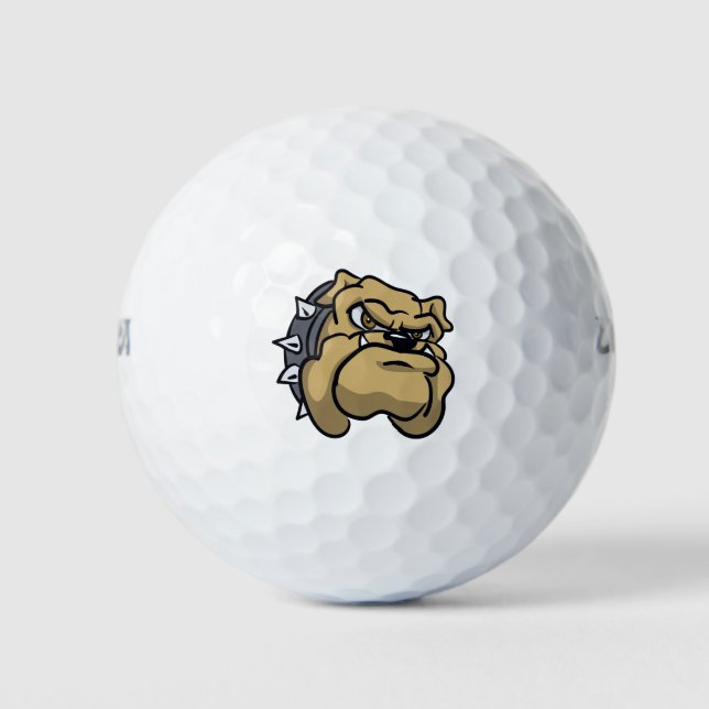 Bulldog Golfball (Vorderseite)