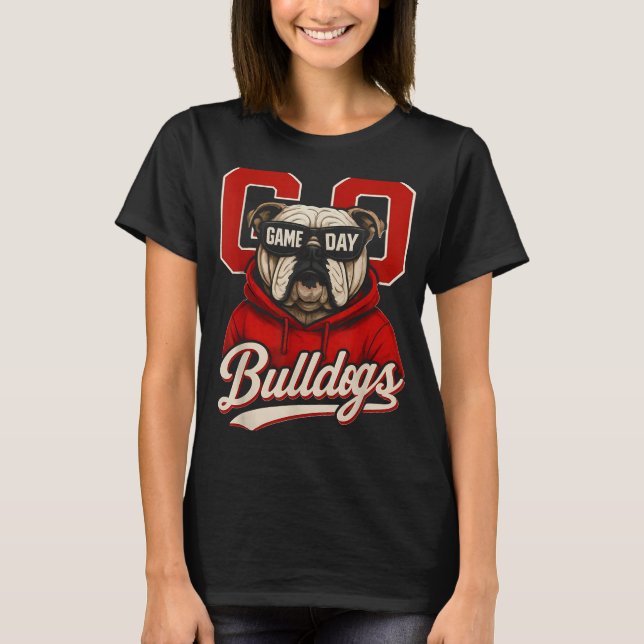 Bulldog Graphic Dawgs Men Women Kid Boy Girl  T-Shirt (Vorderseite)