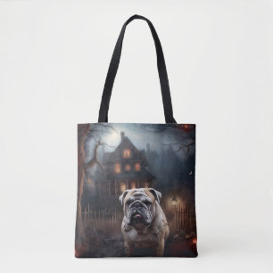 Bulldog Halloween Beängstigend
