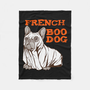 Bulldog Halloween Fun Halloween Kostüm Boo Dog Fleecedecke