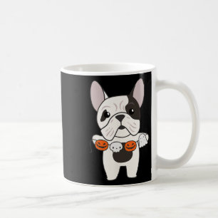 Bulldog Happy Halloween Pumpkin Hunde Halloween Kaffeetasse