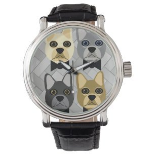 Bulldog Herringbone Watch Armbanduhr