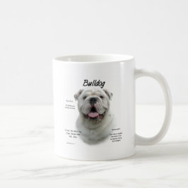 Bulldog-History-Design Tasse