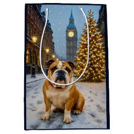 Bulldog Holiday Mittlere Geschenktüte