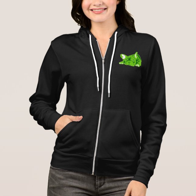 Bulldog Hoodie (Vorderseite)