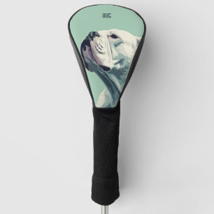 Bulldog Hund Golf Headcover