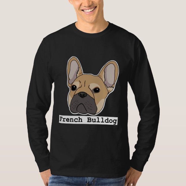 Bulldog-Hund T-Shirt (Vorderseite)
