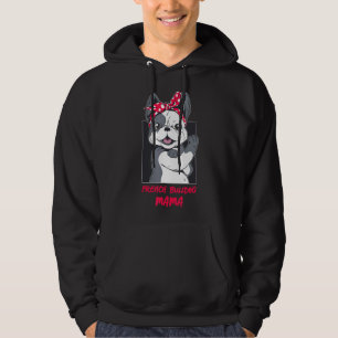 Bulldog Hunde Zucht Kleidung Bulldog Mama Hoodie