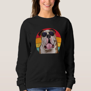 Bulldog-Hundebesitzer für Kinder Männer Sweatshirt