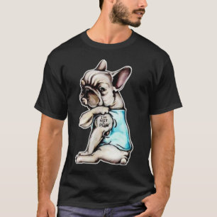 Bulldog Ich bin kein Geschenk für Möpsen T-Shirt