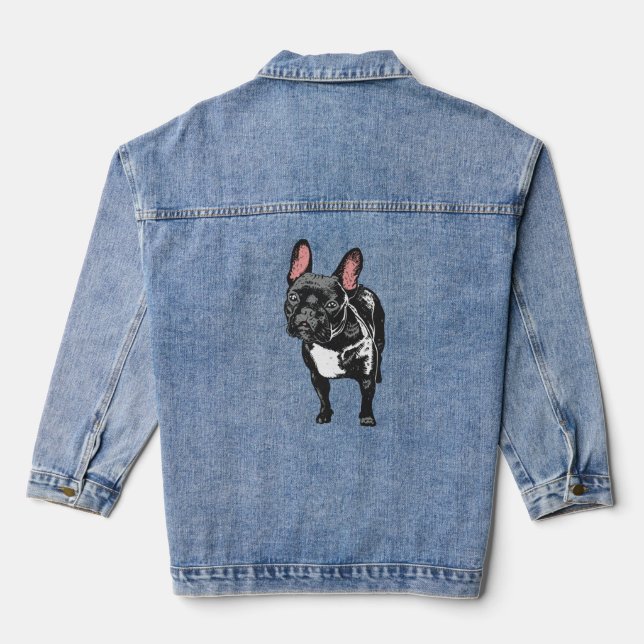 Bulldog Jeansjacke (Rückseite)