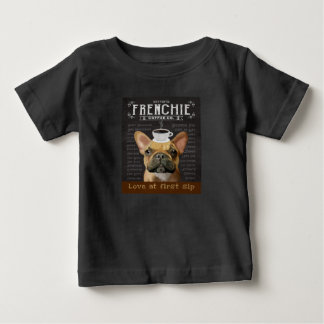 Bulldog-Kaffee Baby T-shirt