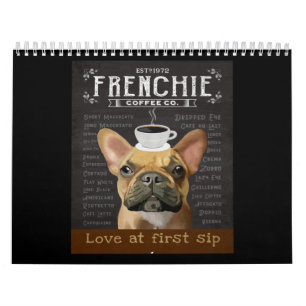 Bulldog-Kaffee Kalender