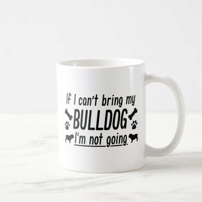 Bulldog Kaffeetasse (Rechts)
