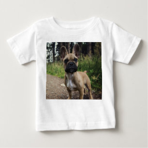 Bulldog-Kissen Baby T-shirt