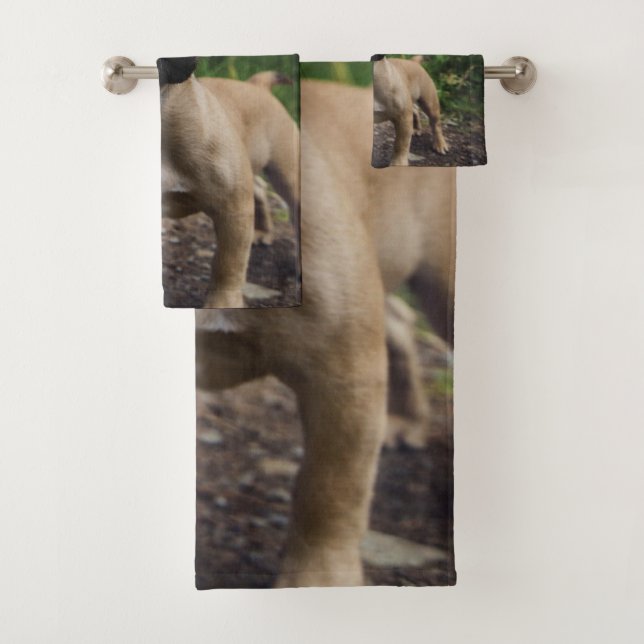 Bulldog-Kissen Badhandtuch Set (Insitu)