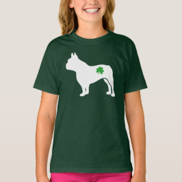 Bulldog Kleeblatt Funny St Patrick's Day Dog T-Shirt