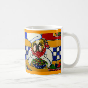 Bulldog Koch Tasse